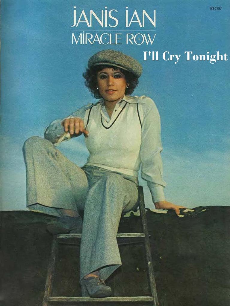 I'll Cry Tonight - Sheet Music